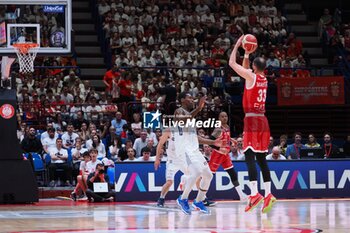 2024-05-12 - Nikola Mirotic (EA7 Emporio Armani Olimpia Milano) - PLAYOFF - EA7 EMPORIO ARMANI MILANO VS DOLOMITI ENERGIA TRENTO - ITALIAN SERIE A - BASKETBALL