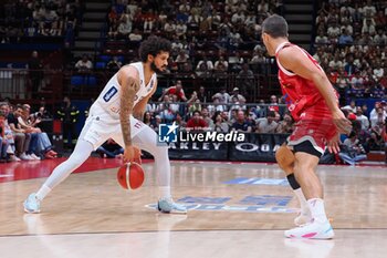 2024-05-12 - Prentiss Hubb (Dolomiti Energia Trento) - PLAYOFF - EA7 EMPORIO ARMANI MILANO VS DOLOMITI ENERGIA TRENTO - ITALIAN SERIE A - BASKETBALL