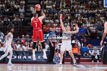 2024-05-12 - Stefano Tonut (EA7 Emporio Armani Olimpia Milano) - PLAYOFF - EA7 EMPORIO ARMANI MILANO VS DOLOMITI ENERGIA TRENTO - ITALIAN SERIE A - BASKETBALL