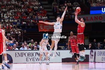 2024-05-12 - Giampaolo Ricci (EA7 Emporio Armani Olimpia Milano) - PLAYOFF - EA7 EMPORIO ARMANI MILANO VS DOLOMITI ENERGIA TRENTO - ITALIAN SERIE A - BASKETBALL