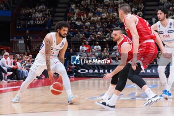 2024-05-12 - Prentiss Hubb (Dolomiti Energia Trento) - PLAYOFF - EA7 EMPORIO ARMANI MILANO VS DOLOMITI ENERGIA TRENTO - ITALIAN SERIE A - BASKETBALL