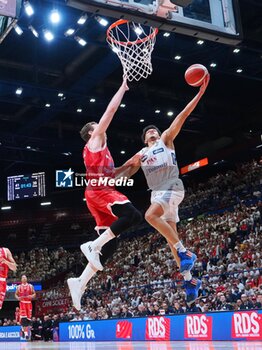 2024-05-12 - Quinn Ellis (Dolomiti Energia Trento) - PLAYOFF - EA7 EMPORIO ARMANI MILANO VS DOLOMITI ENERGIA TRENTO - ITALIAN SERIE A - BASKETBALL