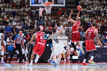 2024-05-12 - Shavon Shields (EA7 Emporio Armani Olimpia Milano) - PLAYOFF - EA7 EMPORIO ARMANI MILANO VS DOLOMITI ENERGIA TRENTO - ITALIAN SERIE A - BASKETBALL