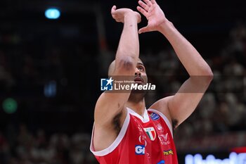 2024-05-12 - Shavon Shields (EA7 Emporio Armani Olimpia Milano) - PLAYOFF - EA7 EMPORIO ARMANI MILANO VS DOLOMITI ENERGIA TRENTO - ITALIAN SERIE A - BASKETBALL