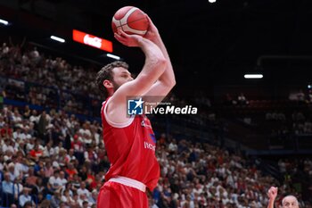 2024-05-12 - Nicolo Melli (EA7 Emporio Armani Olimpia Milano) - PLAYOFF - EA7 EMPORIO ARMANI MILANO VS DOLOMITI ENERGIA TRENTO - ITALIAN SERIE A - BASKETBALL