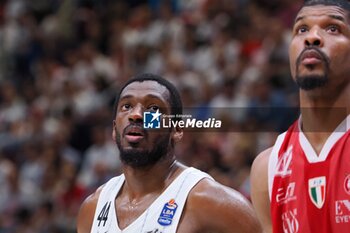 2024-05-12 - Kamar Baldwin (Dolomiti Energia Trento) - PLAYOFF - EA7 EMPORIO ARMANI MILANO VS DOLOMITI ENERGIA TRENTO - ITALIAN SERIE A - BASKETBALL