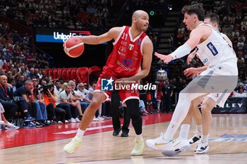 2024-05-12 - Shavon Shields (EA7 Emporio Armani Olimpia Milano) - PLAYOFF - EA7 EMPORIO ARMANI MILANO VS DOLOMITI ENERGIA TRENTO - ITALIAN SERIE A - BASKETBALL