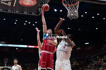 2024-05-14 - NICOLO MELLI (EA7 EMPORIO ARMANI OLIMPIA MILANO) - PLAYOFF - EA7 EMPORIO ARMANI MILANO VS DOLOMITI ENERGIA TRENTO - ITALIAN SERIE A - BASKETBALL