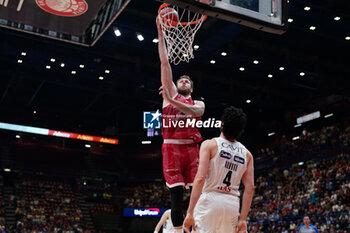 2024-05-14 - NICOLO MELLI (EA7 EMPORIO ARMANI OLIMPIA MILANO) - PLAYOFF - EA7 EMPORIO ARMANI MILANO VS DOLOMITI ENERGIA TRENTO - ITALIAN SERIE A - BASKETBALL