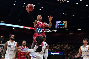 2024-05-14 - SHABBAZ NAPIER (EA7 EMPORIO ARMANI OLIMPIA MILANO) - PLAYOFF - EA7 EMPORIO ARMANI MILANO VS DOLOMITI ENERGIA TRENTO - ITALIAN SERIE A - BASKETBALL