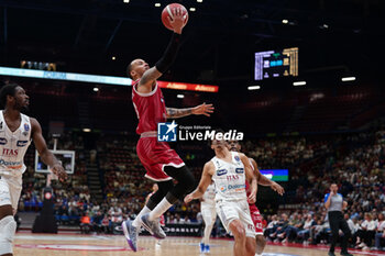 2024-05-14 - SHABBAZ NAPIER (EA7 EMPORIO ARMANI OLIMPIA MILANO) - PLAYOFF - EA7 EMPORIO ARMANI MILANO VS DOLOMITI ENERGIA TRENTO - ITALIAN SERIE A - BASKETBALL