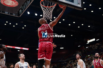 2024-05-14 - SHAVON SHIELDS (EA7 EMPORIO ARMANI OLIMPIA MILANO) - PLAYOFF - EA7 EMPORIO ARMANI MILANO VS DOLOMITI ENERGIA TRENTO - ITALIAN SERIE A - BASKETBALL