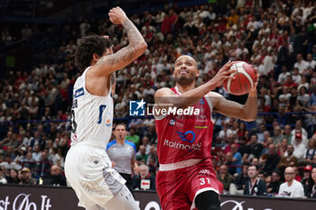 2024-05-14 - SHAVON SHIELDS (EA7 EMPORIO ARMANI OLIMPIA MILANO) - PLAYOFF - EA7 EMPORIO ARMANI MILANO VS DOLOMITI ENERGIA TRENTO - ITALIAN SERIE A - BASKETBALL