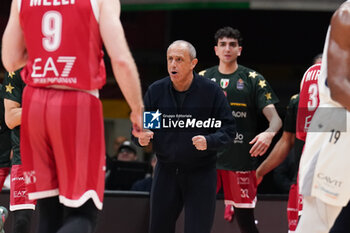 2024-05-14 - HEAD COACH ETTORE MESSINA (EA7 EMPORIO ARMANI OLIMPIA MILANO) - PLAYOFF - EA7 EMPORIO ARMANI MILANO VS DOLOMITI ENERGIA TRENTO - ITALIAN SERIE A - BASKETBALL