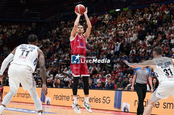 2024-05-14 - DIEGO FLACCADORI (EA7 EMPORIO ARMANI OLIMPIA MILANO) - PLAYOFF - EA7 EMPORIO ARMANI MILANO VS DOLOMITI ENERGIA TRENTO - ITALIAN SERIE A - BASKETBALL