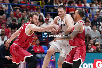 2024-05-14 - ANDREJS GRAZULIS (DOLOMITI ENERGIA TRENTINO) - PLAYOFF - EA7 EMPORIO ARMANI MILANO VS DOLOMITI ENERGIA TRENTO - ITALIAN SERIE A - BASKETBALL