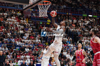 2024-05-14 - DEREK COOKE (DOLOMITI ENERGIA TRENTINO) - PLAYOFF - EA7 EMPORIO ARMANI MILANO VS DOLOMITI ENERGIA TRENTO - ITALIAN SERIE A - BASKETBALL