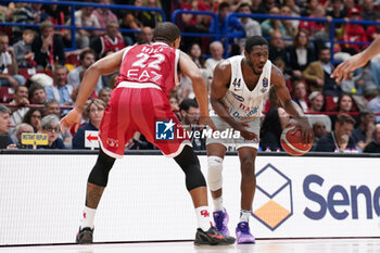 2024-05-14 - KAMAR BALDWIN (DOLOMITI ENERGIA TRENTINO) - PLAYOFF - EA7 EMPORIO ARMANI MILANO VS DOLOMITI ENERGIA TRENTO - ITALIAN SERIE A - BASKETBALL