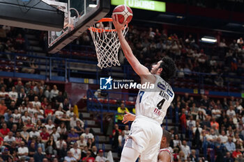 2024-05-14 - DAVIDE ALVITI (DOLOMITI ENERGIA TRENTINO) - PLAYOFF - EA7 EMPORIO ARMANI MILANO VS DOLOMITI ENERGIA TRENTO - ITALIAN SERIE A - BASKETBALL