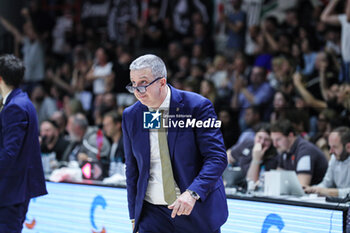 2024-05-18 - De Raffaele Walter (head coach Bertram Derthona Basket Tortona) - PLAYOFF - BERTRAM DERTHONA TORTONA VS VIRTUS SEGAFREDO BOLOGNA - ITALIAN SERIE A - BASKETBALL