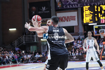 2024-05-18 - #41 Zizic Ante (Virtus Segafredo Bologna) and # 0 Andrea Zerini (Bertram Derthona Basket Tortona) - PLAYOFF - BERTRAM DERTHONA TORTONA VS VIRTUS SEGAFREDO BOLOGNA - ITALIAN SERIE A - BASKETBALL