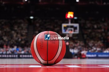 2024-05-25 - basketball official ball - EA7 EMPORIO ARMANI MILANO VS GERMANI BRESCIA - ITALIAN SERIE A - BASKETBALL