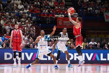 2024-05-27 - Shabaz Napier (EA7 Emporio Armani Olimpia Milano) - EA7 EMPORIO ARMANI MILANO VS GERMANI BRESCIA - ITALIAN SERIE A - BASKETBALL