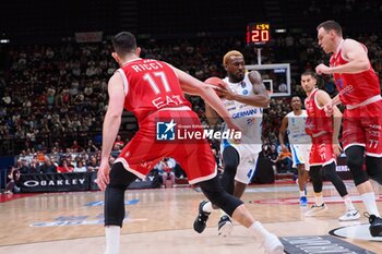 2024-05-27 - Jason Burnell (Germani Brescia) - EA7 EMPORIO ARMANI MILANO VS GERMANI BRESCIA - ITALIAN SERIE A - BASKETBALL