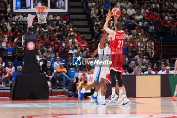 2024-05-27 - Diego Flaccadori (EA7 Emporio Armani Olimpia Milano) - EA7 EMPORIO ARMANI MILANO VS GERMANI BRESCIA - ITALIAN SERIE A - BASKETBALL