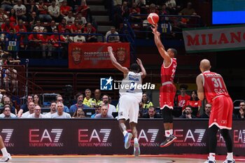 2024-05-27 - Devon Hall (EA7 Emporio Armani Olimpia Milano) - EA7 EMPORIO ARMANI MILANO VS GERMANI BRESCIA - ITALIAN SERIE A - BASKETBALL