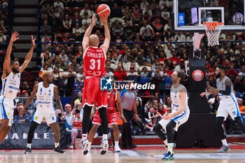 2024-05-27 - Shavon Shields (EA7 Emporio Armani Olimpia Milano) - EA7 EMPORIO ARMANI MILANO VS GERMANI BRESCIA - ITALIAN SERIE A - BASKETBALL