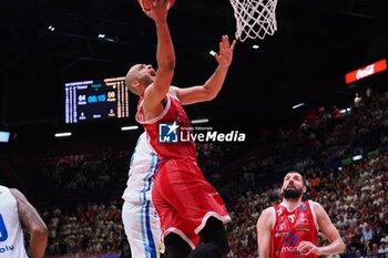 2024-05-27 - Shavon Shields (EA7 Emporio Armani Olimpia Milano) - EA7 EMPORIO ARMANI MILANO VS GERMANI BRESCIA - ITALIAN SERIE A - BASKETBALL