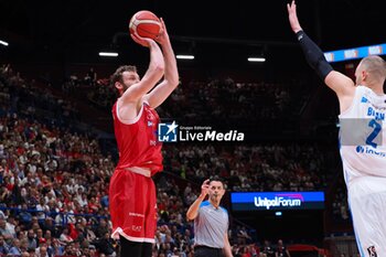 2024-05-27 - Nicolo Melli (EA7 Emporio Armani Olimpia Milano) - EA7 EMPORIO ARMANI MILANO VS GERMANI BRESCIA - ITALIAN SERIE A - BASKETBALL