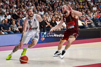 2024-05-29 - Virtus Segrafedo Bologna ’s Isaia Cordinier portrait in action - UMANA REYER VENEZIA VS VIRTUS SEGAFREDO BOLOGNA - ITALIAN SERIE A - BASKETBALL