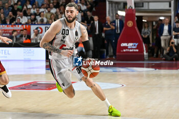 2024-05-29 - Virtus Segrafedo Bologna ’s Isaia Cordinier portrait in action - UMANA REYER VENEZIA VS VIRTUS SEGAFREDO BOLOGNA - ITALIAN SERIE A - BASKETBALL