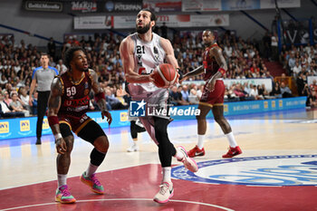 2024-05-29 - Virtus Segrafedo Bologna ’s Tornik’e Shengelia portrait in action - UMANA REYER VENEZIA VS VIRTUS SEGAFREDO BOLOGNA - ITALIAN SERIE A - BASKETBALL