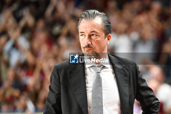 2024-05-29 - Virtus Segrafedo Bologna ’s Head Coach Luca Banchi portrait - UMANA REYER VENEZIA VS VIRTUS SEGAFREDO BOLOGNA - ITALIAN SERIE A - BASKETBALL