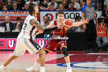 2024-05-29 - Umana Reyer Venezia’s Andrea De Nicolao portrait in action - UMANA REYER VENEZIA VS VIRTUS SEGAFREDO BOLOGNA - ITALIAN SERIE A - BASKETBALL