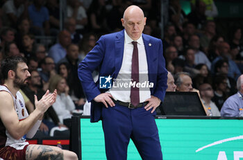 2024-05-26 - Neven Spahija (head coach of Umana Reyer Venezia) during the LBA italian A1 series basketball championship match 2 of the playoffs semifinals Segafredo Virtus Bologna Vs. Umana Reyer Venezia at Segafredo Arena, Bologna, Italy, May 26, 2024 - Photo: Michele Nucci - VIRTUS BOLOGNA VS REYER VENEZIA - ITALIAN SERIE A - BASKETBALL