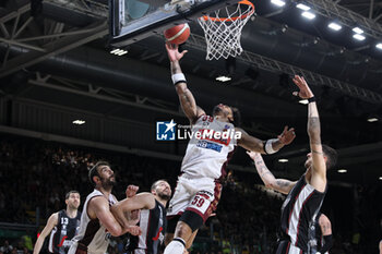 2024-05-26 - Rayjon Tucker (Umana Reyer Venezia) during the LBA italian A1 series basketball championship match 2 of the playoffs semifinals Segafredo Virtus Bologna Vs. Umana Reyer Venezia at Segafredo Arena, Bologna, Italy, May 26, 2024 - Photo: Michele Nucci - VIRTUS BOLOGNA VS REYER VENEZIA - ITALIAN SERIE A - BASKETBALL