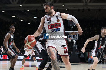 2024-05-26 - during the LBA italian A1 series basketball championship match 2 of the playoffs semifinals Segafredo Virtus Bologna Vs. Umana Reyer Venezia at Segafredo Arena, Bologna, Italy, May 26, 2024 - Photo: Michele Nucci - VIRTUS BOLOGNA VS REYER VENEZIA - ITALIAN SERIE A - BASKETBALL