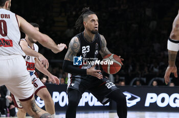 2024-05-26 - Daniel Hackett (Segafredo Virtus Bologna) during the LBA italian A1 series basketball championship match 2 of the playoffs semifinals Segafredo Virtus Bologna Vs. Umana Reyer Venezia at Segafredo Arena, Bologna, Italy, May 26, 2024 - Photo: Michele Nucci - VIRTUS BOLOGNA VS REYER VENEZIA - ITALIAN SERIE A - BASKETBALL