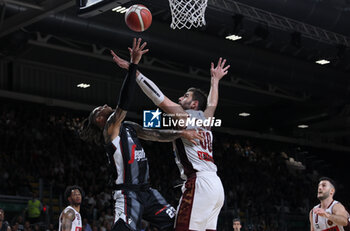 2024-05-26 - Daniel Hackett (Segafredo Virtus Bologna) during the LBA italian A1 series basketball championship match 2 of the playoffs semifinals Segafredo Virtus Bologna Vs. Umana Reyer Venezia at Segafredo Arena, Bologna, Italy, May 26, 2024 - Photo: Michele Nucci - VIRTUS BOLOGNA VS REYER VENEZIA - ITALIAN SERIE A - BASKETBALL