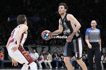 2024-05-26 - Alessandro Pajola (Segafredo Virtus Bologna) during the LBA italian A1 series basketball championship match 2 of the playoffs semifinals Segafredo Virtus Bologna Vs. Umana Reyer Venezia at Segafredo Arena, Bologna, Italy, May 26, 2024 - Photo: Michele Nucci - VIRTUS BOLOGNA VS REYER VENEZIA - ITALIAN SERIE A - BASKETBALL