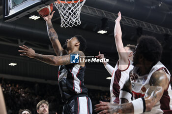 2024-05-26 - Jordan Mickey (Segafredo Virtus Bologna) during the LBA italian A1 series basketball championship match 2 of the playoffs semifinals Segafredo Virtus Bologna Vs. Umana Reyer Venezia at Segafredo Arena, Bologna, Italy, May 26, 2024 - Photo: Michele Nucci - VIRTUS BOLOGNA VS REYER VENEZIA - ITALIAN SERIE A - BASKETBALL