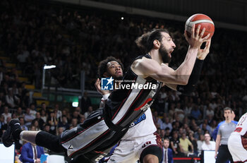 2024-05-26 - Tornike Shengelia (Segafredo Virtus Bologna) during the LBA italian A1 series basketball championship match 2 of the playoffs semifinals Segafredo Virtus Bologna Vs. Umana Reyer Venezia at Segafredo Arena, Bologna, Italy, May 26, 2024 - Photo: Michele Nucci - VIRTUS BOLOGNA VS REYER VENEZIA - ITALIAN SERIE A - BASKETBALL