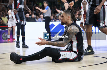 2024-05-26 - Daniel Hackett (Segafredo Virtus Bologna) during the LBA italian A1 series basketball championship match 2 of the playoffs semifinals Segafredo Virtus Bologna Vs. Umana Reyer Venezia at Segafredo Arena, Bologna, Italy, May 26, 2024 - Photo: Michele Nucci - VIRTUS BOLOGNA VS REYER VENEZIA - ITALIAN SERIE A - BASKETBALL