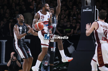 2024-05-26 - Aamir Simms (Umana Reyer Venezia) during the LBA italian A1 series basketball championship match 2 of the playoffs semifinals Segafredo Virtus Bologna Vs. Umana Reyer Venezia at Segafredo Arena, Bologna, Italy, May 26, 2024 - Photo: Michele Nucci - VIRTUS BOLOGNA VS REYER VENEZIA - ITALIAN SERIE A - BASKETBALL