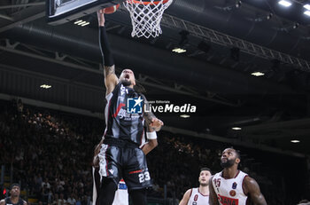 2024-05-26 - Daniel Hackett (Segafredo Virtus Bologna) during the LBA italian A1 series basketball championship match 2 of the playoffs semifinals Segafredo Virtus Bologna Vs. Umana Reyer Venezia at Segafredo Arena, Bologna, Italy, May 26, 2024 - Photo: Michele Nucci - VIRTUS BOLOGNA VS REYER VENEZIA - ITALIAN SERIE A - BASKETBALL