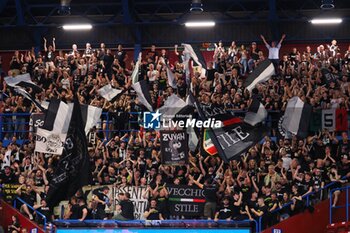 2024-06-11 - Supporters of Virtus Segafredo Bologna - GAME 3 FINAL - EA7 EMPORIO ARMANI MILANO VS VIRTUS SEGAFREDO BOLOGNA - ITALIAN SERIE A - BASKETBALL